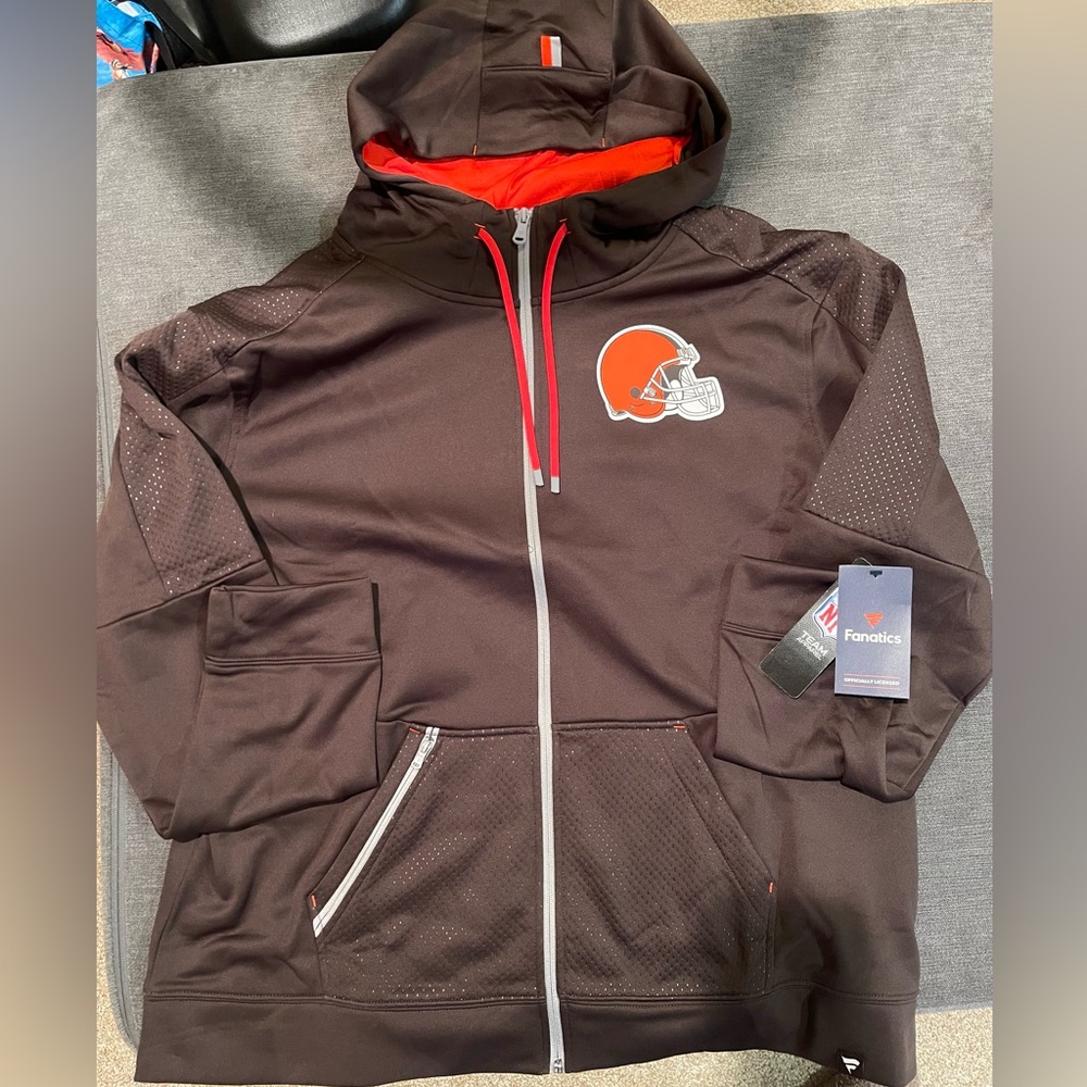 Men’s Cleveland Browns Full Zip Hoodie
